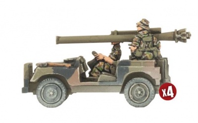 Anti-tank Land Rover Section (x4)